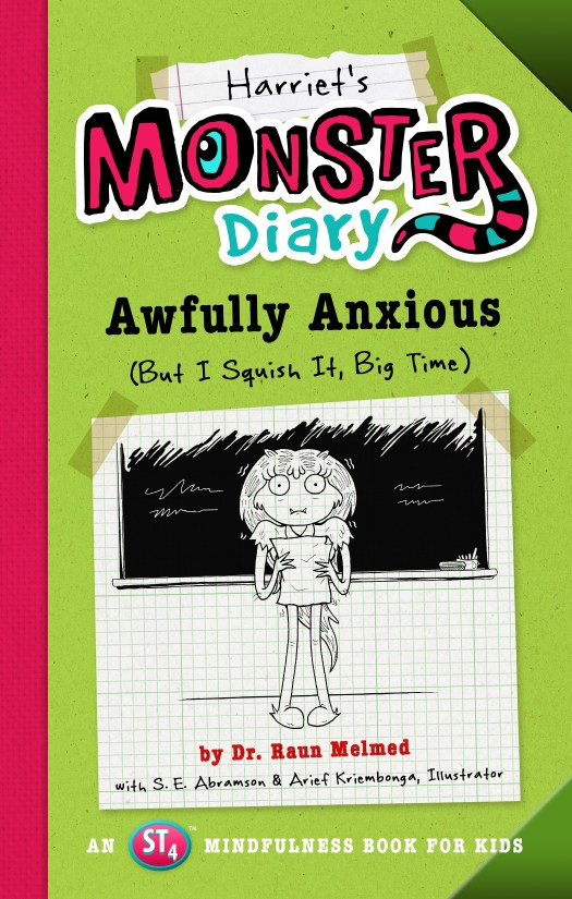 Cover for Harriet's Monster Diary: Awfully Anxious